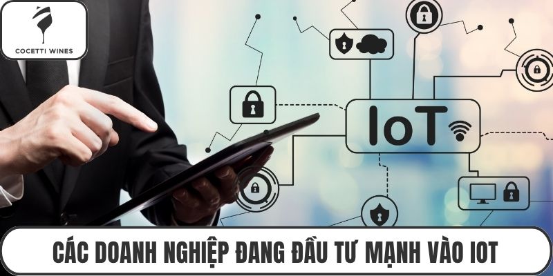Các doanh nghiệp đang đầu tư mạnh vào IoT