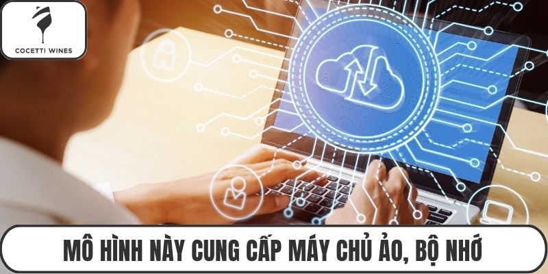 Mô hình này cung cấp máy chủ ảo, bộ nhớ