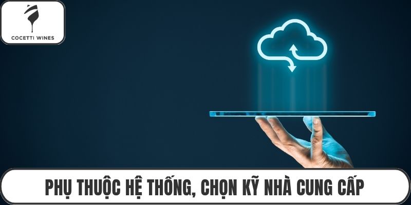 Phụ thuộc hệ thống, chọn kỹ nhà cung cấp