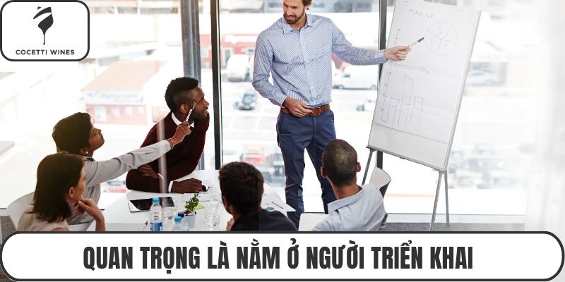 Quan trọng là nằm ở người triển khai
