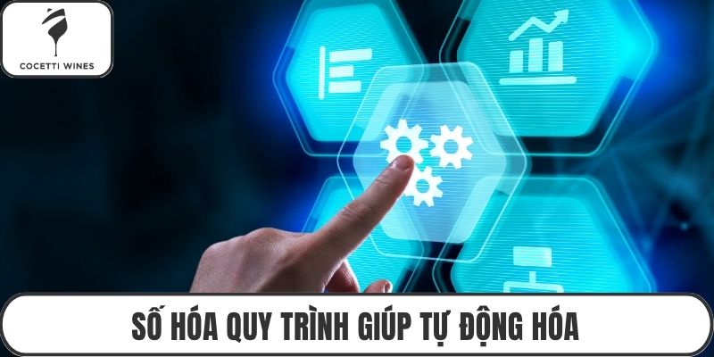 Số hóa quy trình giúp tự động hóa