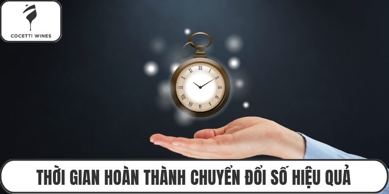 Thời gian hoàn thành chuyển đổi số hiệu quả.