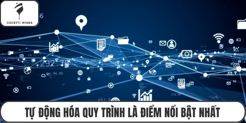 Tự động hóa quy trình là điểm nổi bật nhất